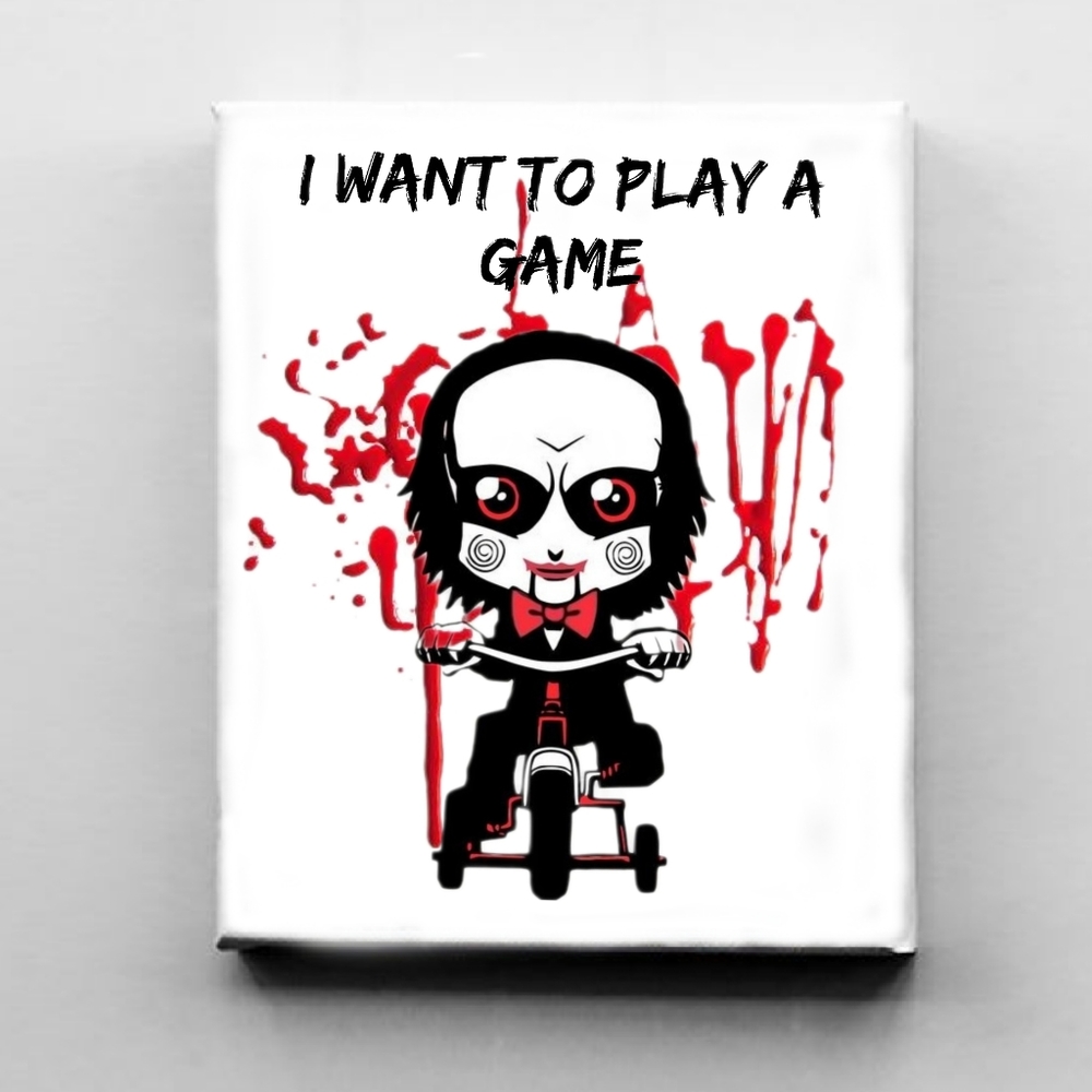Billy from Saw Canvas Art